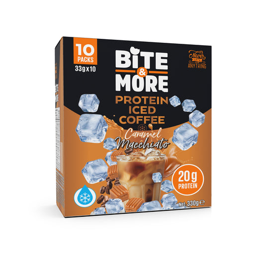 Protein Soğuk Kahve - Caramel Macchiato (33g x10 Adet)