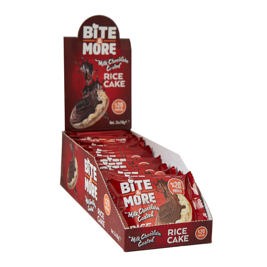 Proteinli Pirinç Patlağı Sütlü Çikolata Kaplı (18g x24 Adet)