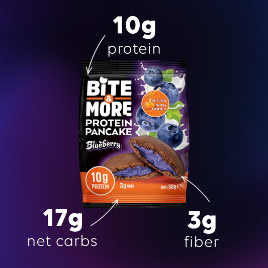 Protein Pancake - Yaban Mersinli