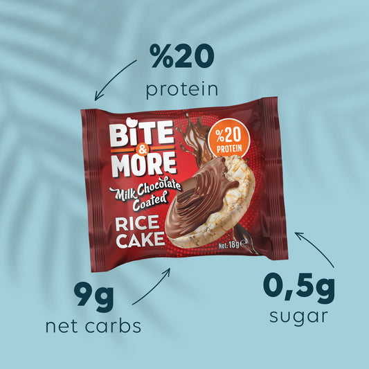 Protein Sütlü Çikolata Kaplı Pirinç Patlağı