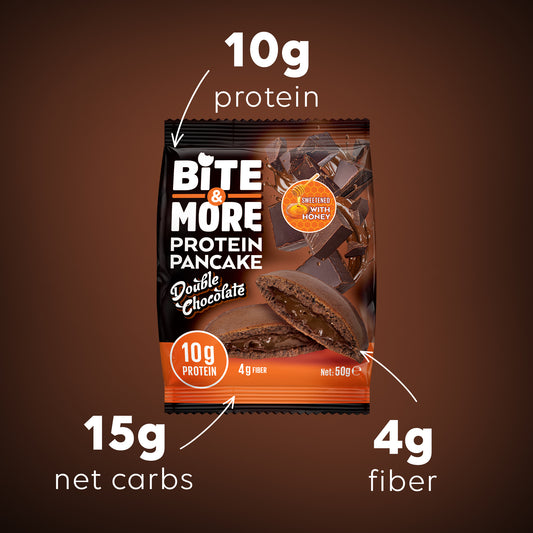 Protein Pancake -  Duble Çikolatalı (50g x12 Adet)
