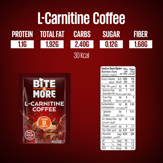 L-Carnitine Kahve (12g x10 Adet)