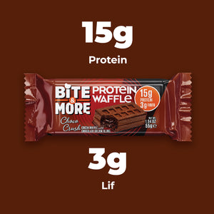 Protein Waffle - Çikolatalı (55g x 12 Adet) (B2B)